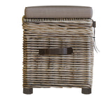 Maya Handmade Kubu Rattan Storage Bench