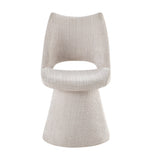 Maryland 360 Swivel Dining Chair Beige