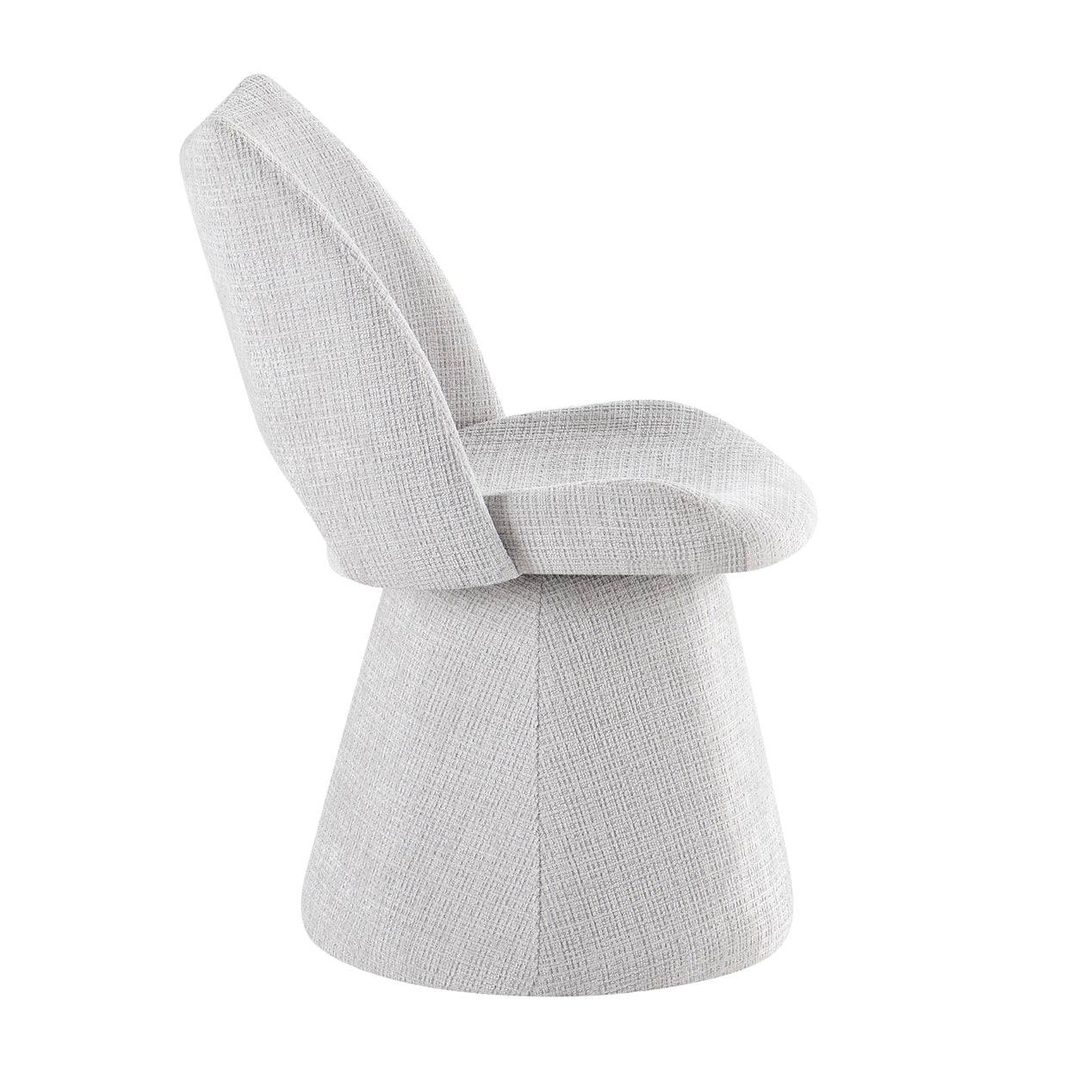 Maryland 360 Swivel Dining Chair Grey
