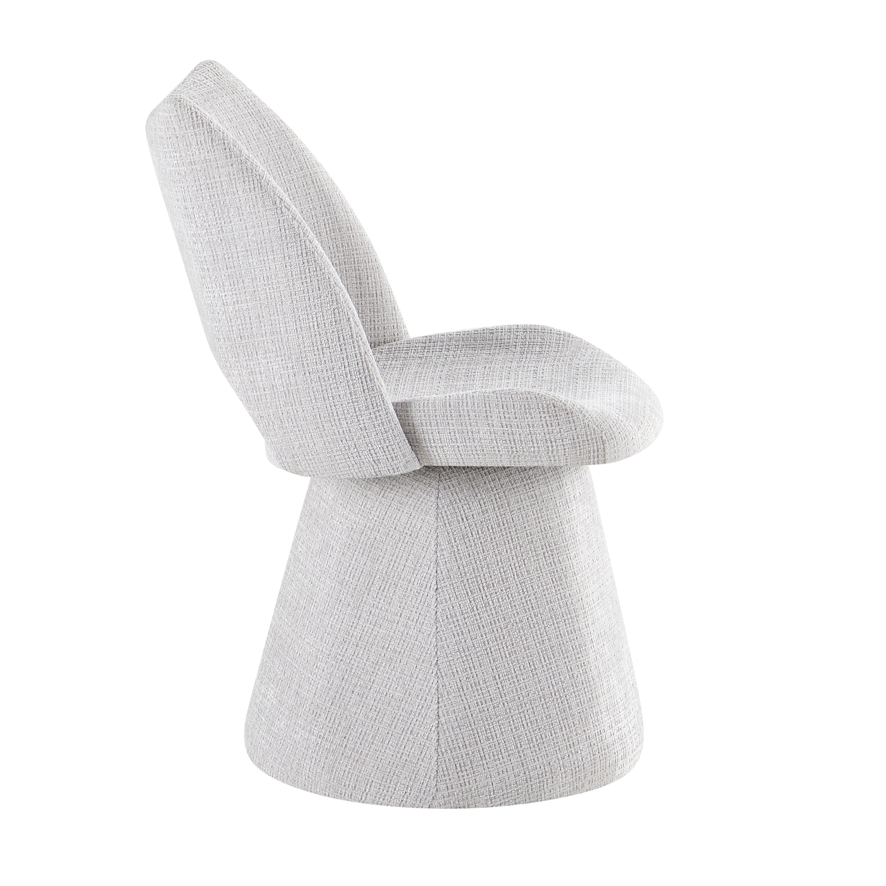 Maryland 360 Swivel Dining Chair Grey