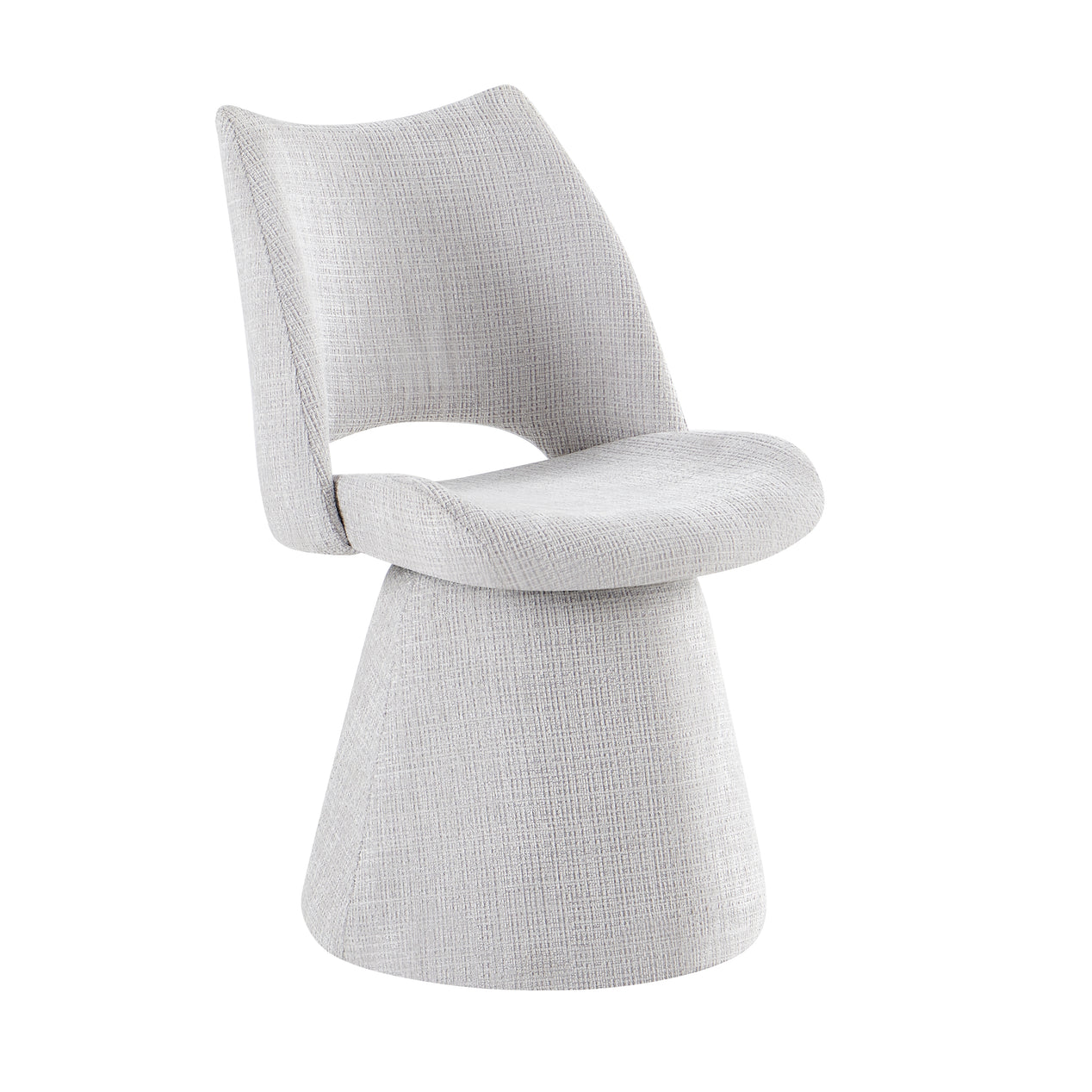 Maryland 360 Swivel Dining Chair Grey
