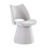 Maryland 360 Swivel Dining Chair Grey