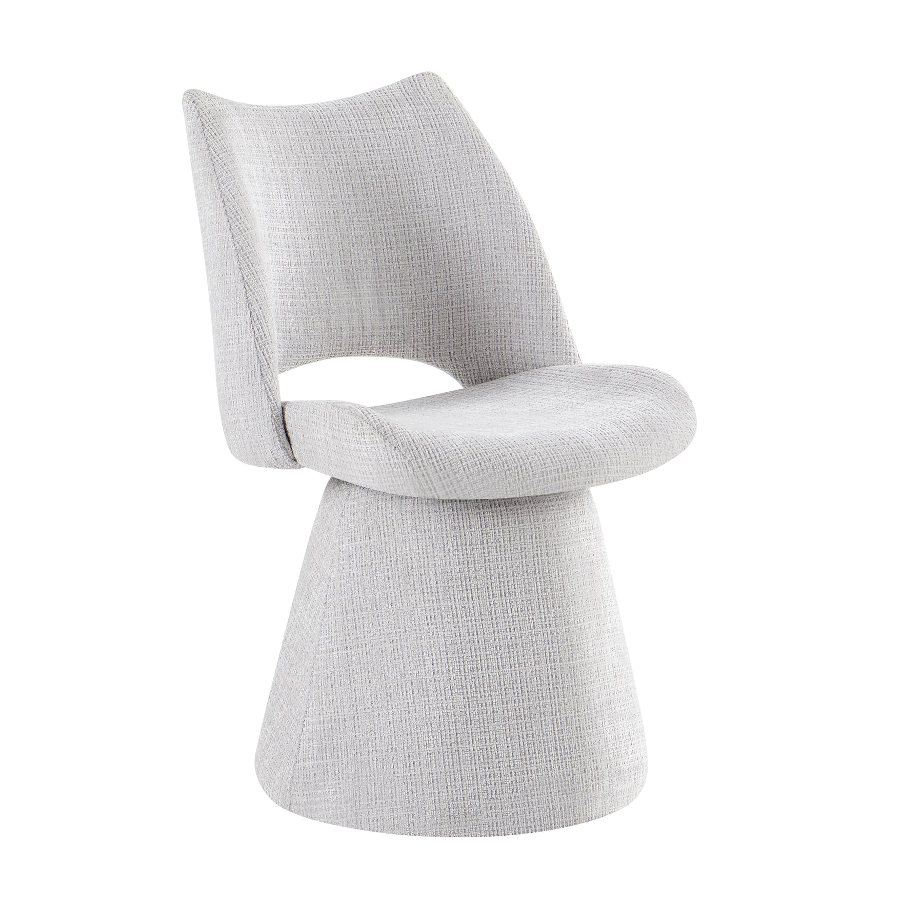 Maryland 360 Swivel Dining Chair Grey