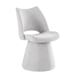 Maryland 360 Swivel Dining Chair Grey