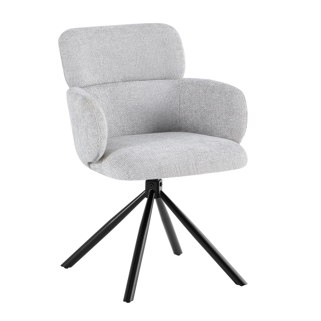 Tuscany 360 Swivel Dining Chair Grey