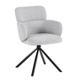 Tuscany 360 Swivel Dining Chair Grey