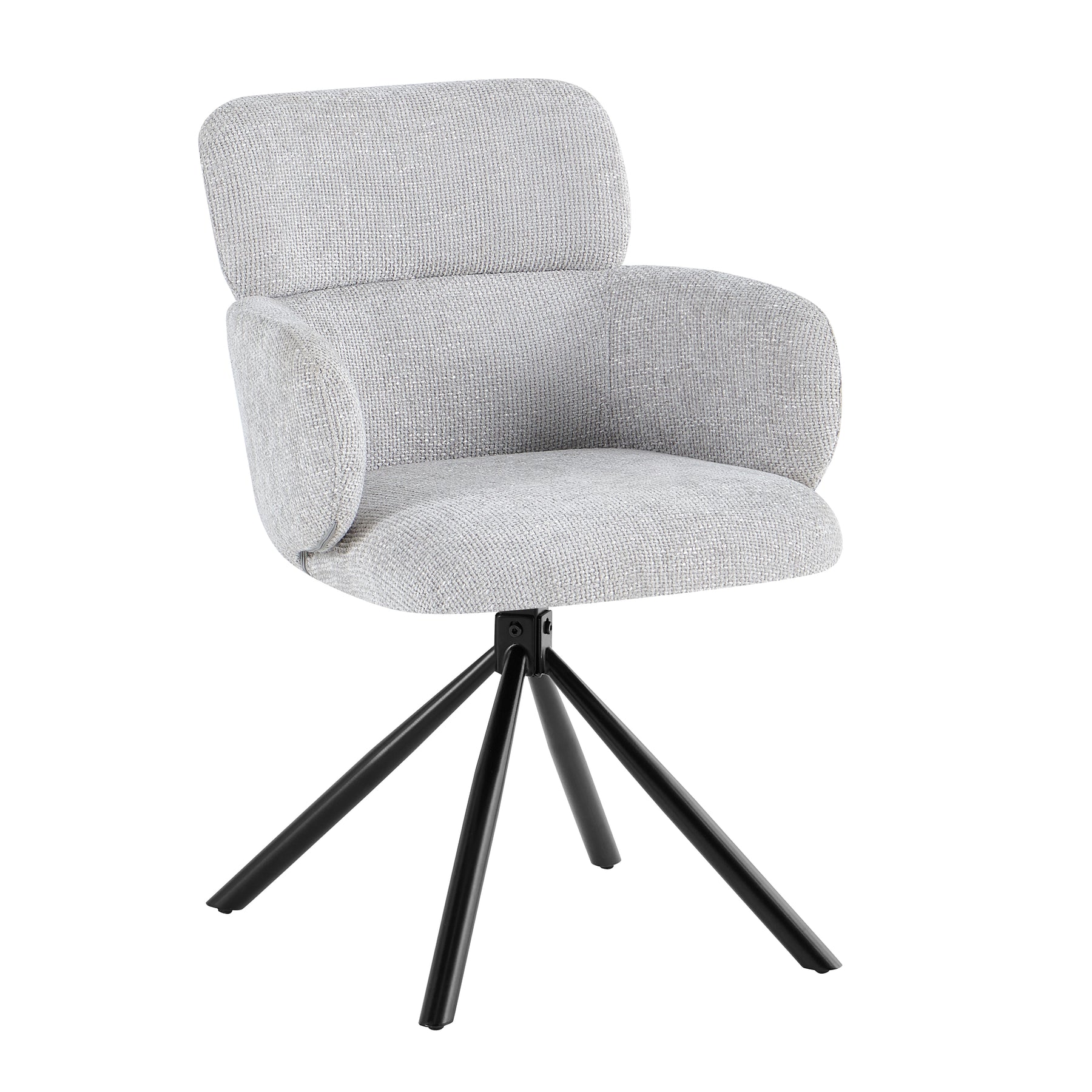 Tuscany 360 Swivel Dining Chair Grey