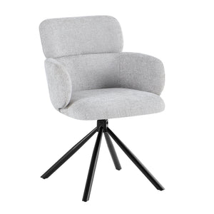 Tuscany 360 Swivel Dining Chair Grey