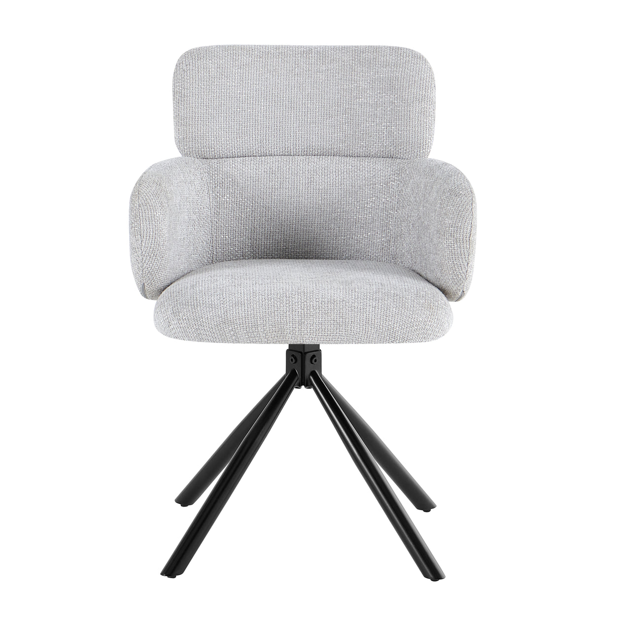 Tuscany 360 Swivel Dining Chair Grey