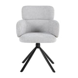 Tuscany 360 Swivel Dining Chair Grey