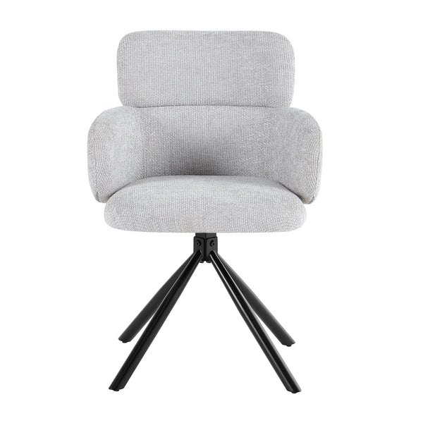 Tuscany 360 Swivel Dining Chair Grey