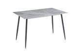 Oxford Dining Set With 4 Chairs Grey
