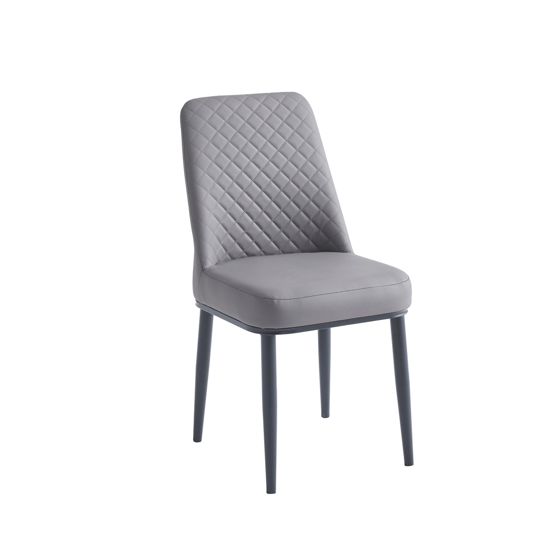 Oxford Dining Set With 4 Chairs Grey