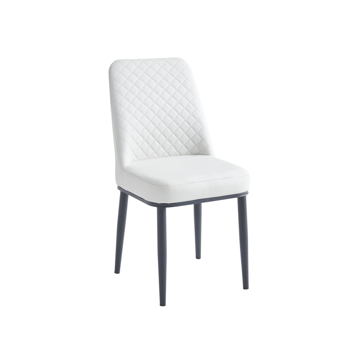 Oxford Dining Set With 4 Chairs White
