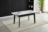 Arizona Dining Set With 4 Chairs Cream