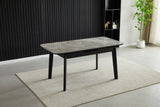 Arizona Dining Set With 4 Chairs Grey