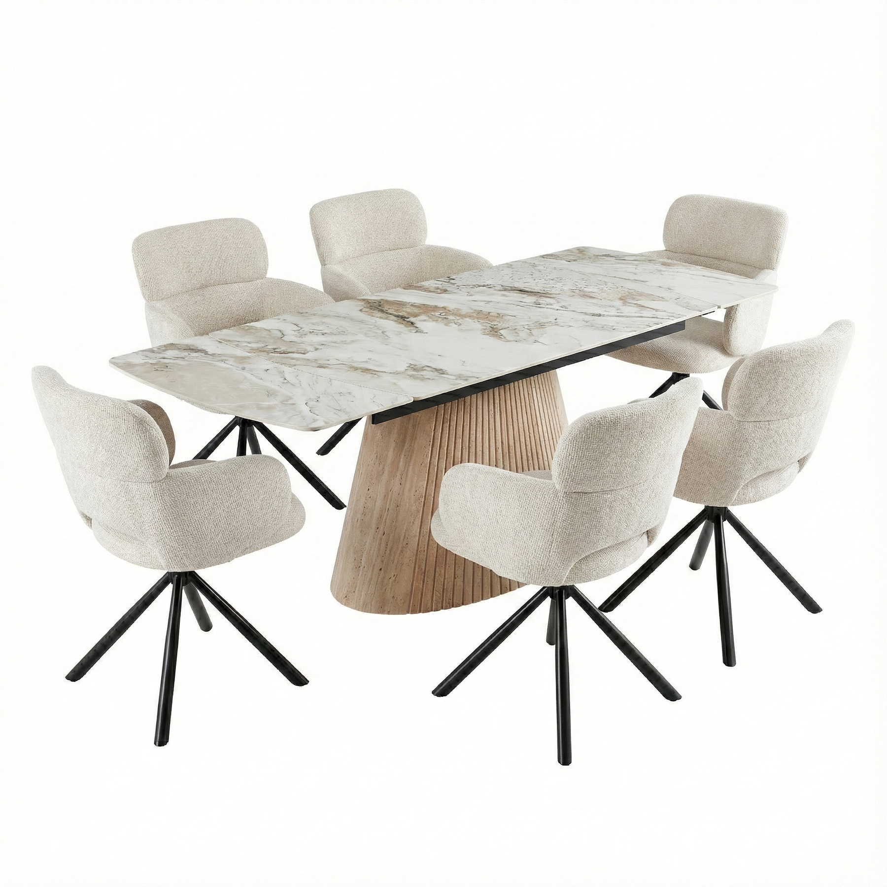 Monaco Dining Table Beige