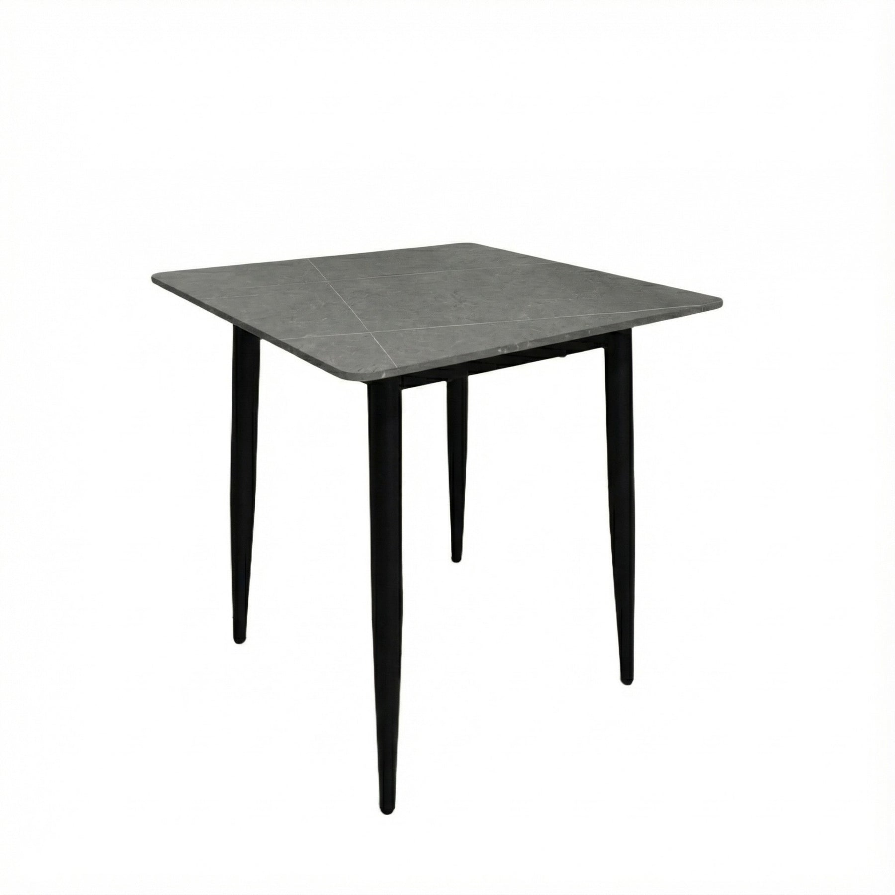 Nova Sintered Stone Dining Table 70x70cm - Grey Marble