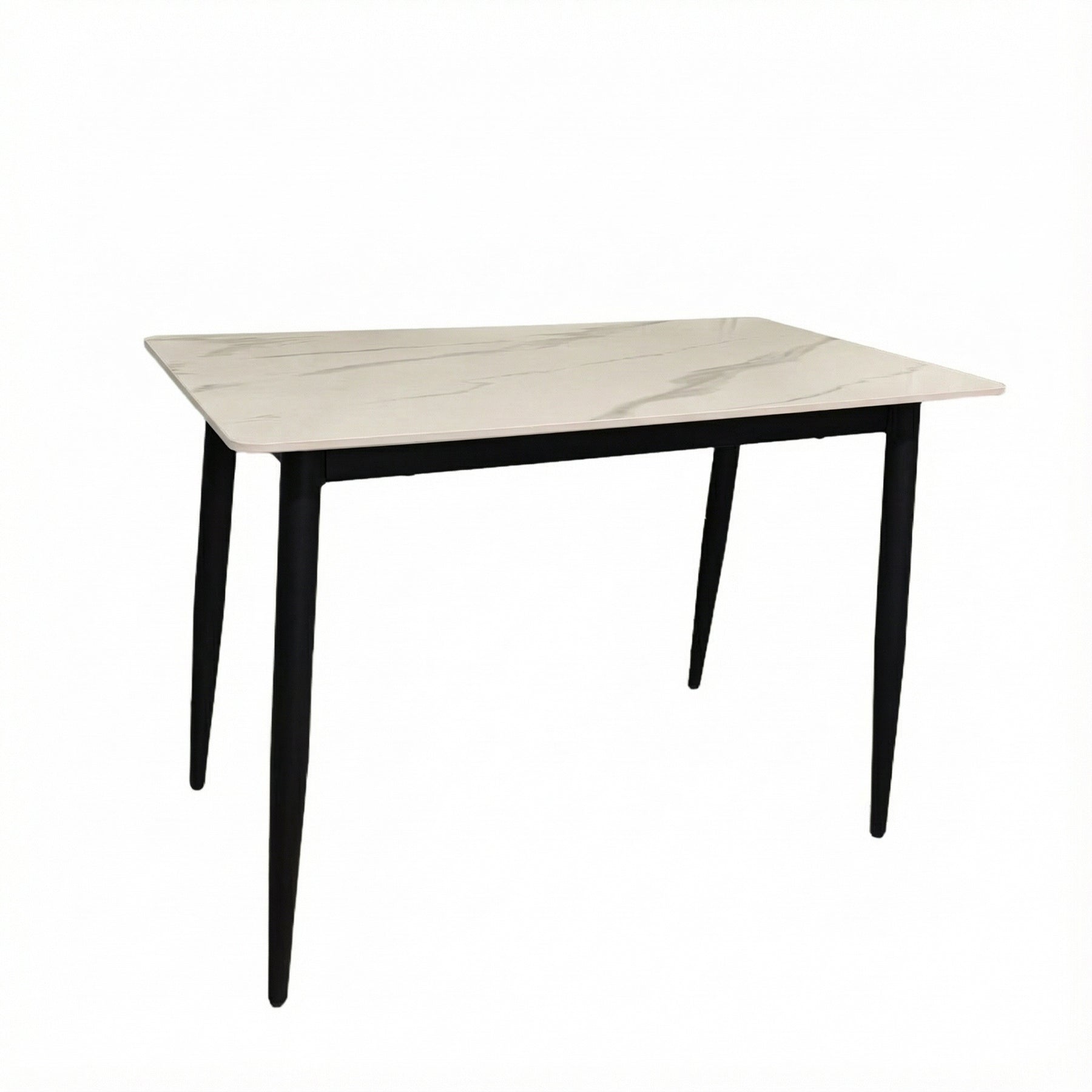 Nova Sintered Stone Dining Table 110x60cm - Cream Marble