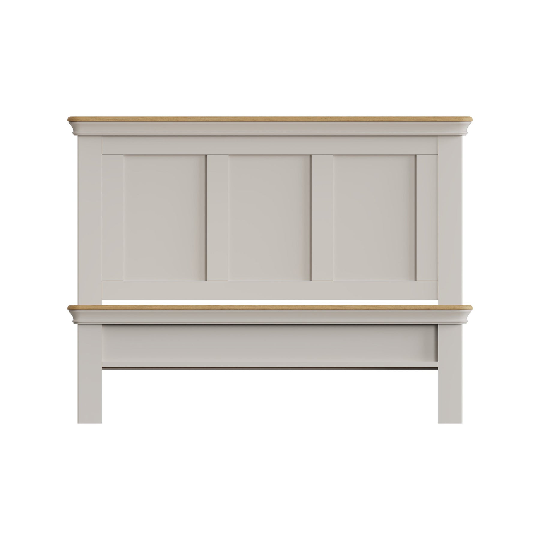 Faire 4ft6 Double Shaker Panel Bed in Dove Grey
