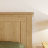 Faire 4ft6 Double Shaker Panel Bed in Natural Oak