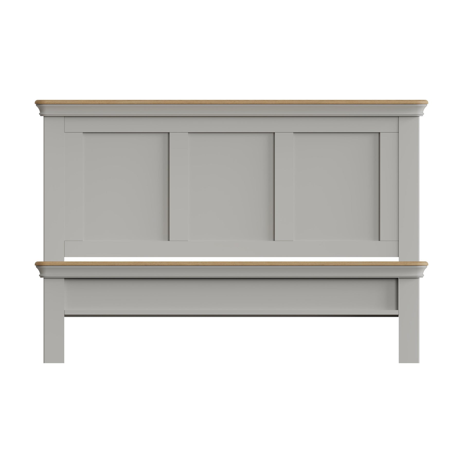 Faire 5ft Kingsize Shaker Panel Bed in Dove Grey