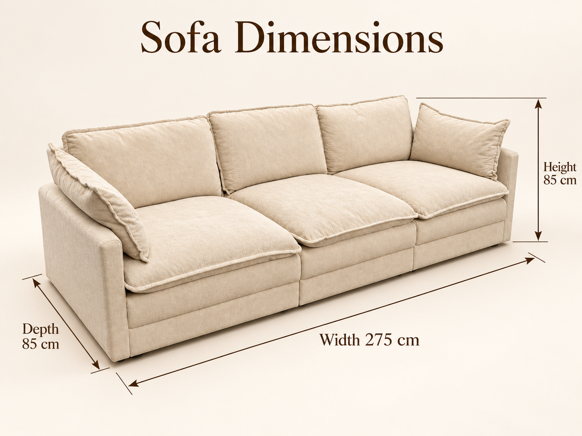 Harper Sofa & Footstool