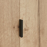 FWStyle Fisso 2 Door Wardrobe Cracked Oak - Quick Click & Cam Assembly