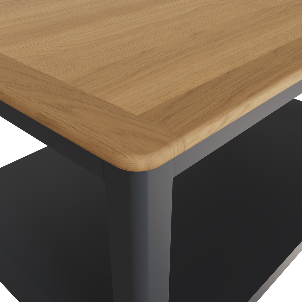 Taberno Oak Coffee Table Graphite Blue