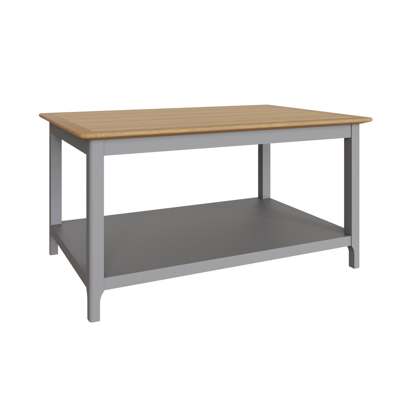 Taberno Oak Coffee Table Dove Grey
