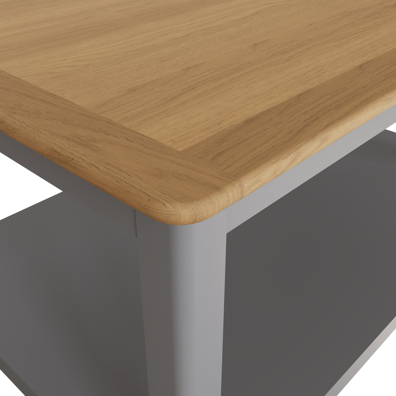 Taberno Oak Coffee Table Dove Grey