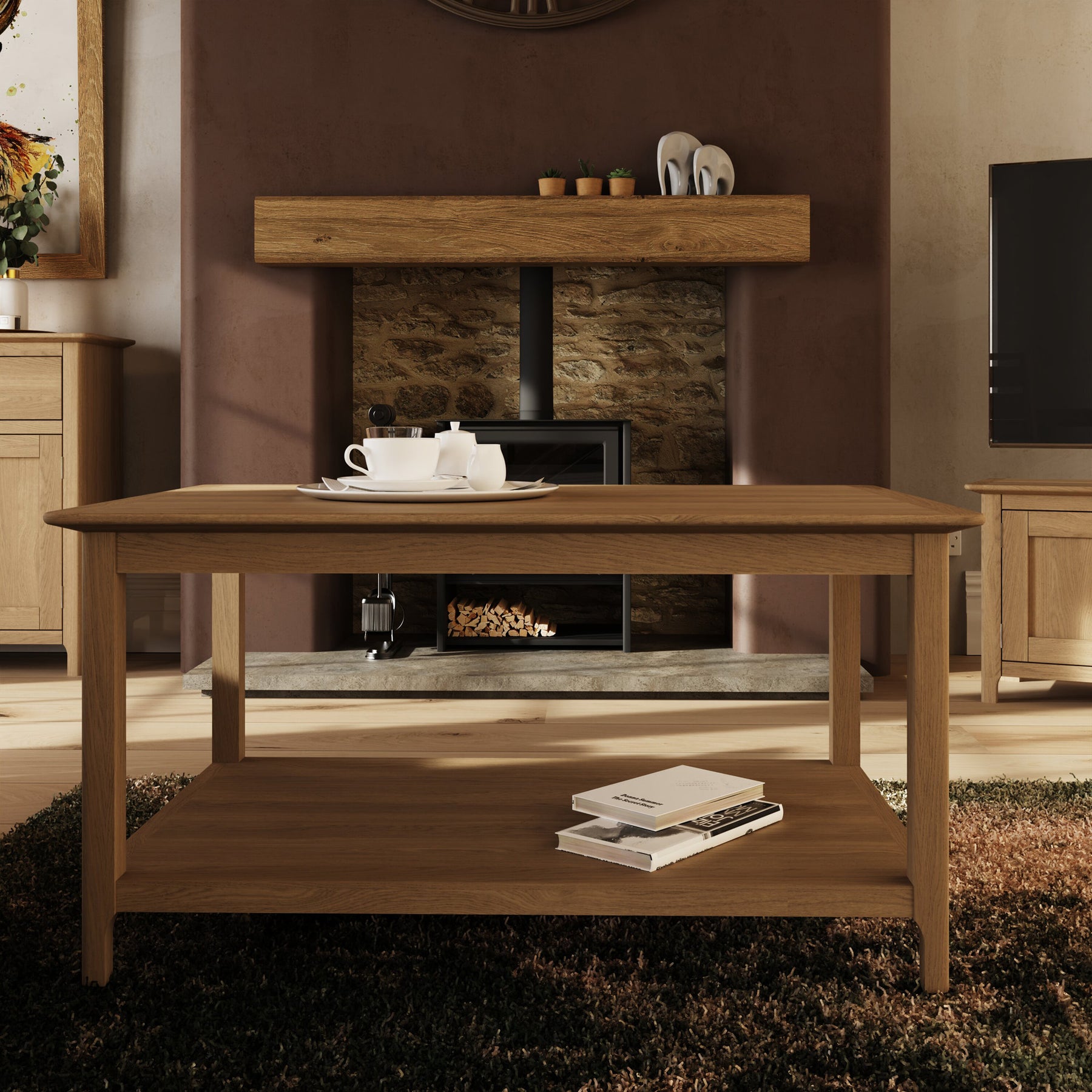 Taberno Oak Coffee Table Natural Oak