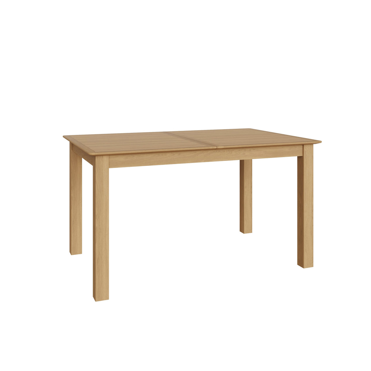Taberno Oak Large 1.4M Extending Dining Table Natural