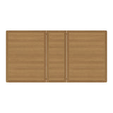 Taberno Oak Large 1.4M Extending Dining Table Natural