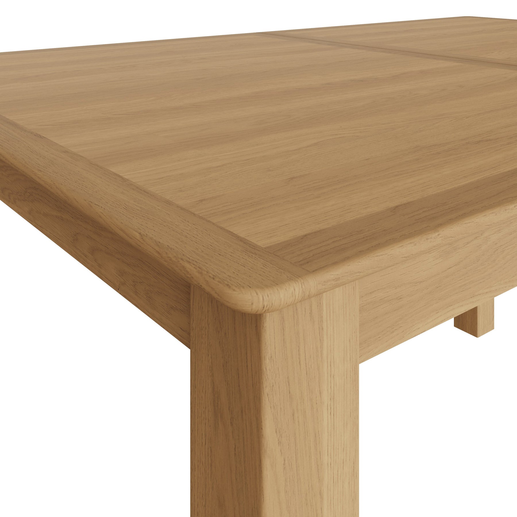 Taberno Oak Large 1.4M Extending Dining Table Natural