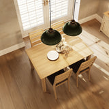 Taberno Oak Large 1.4M Extending Dining Table Natural