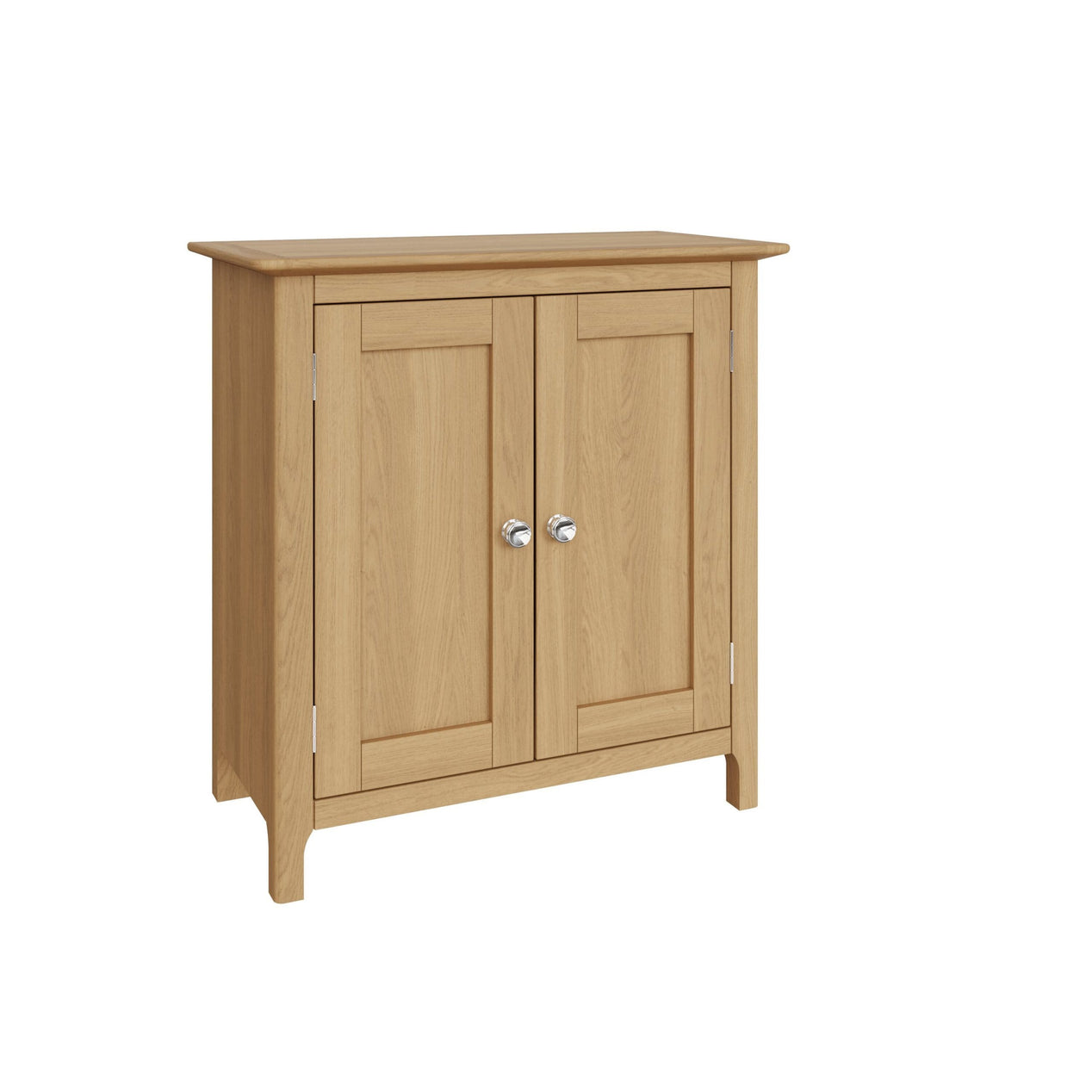 Taberno Oak 2 Door Compact Sideboard Natural Oak