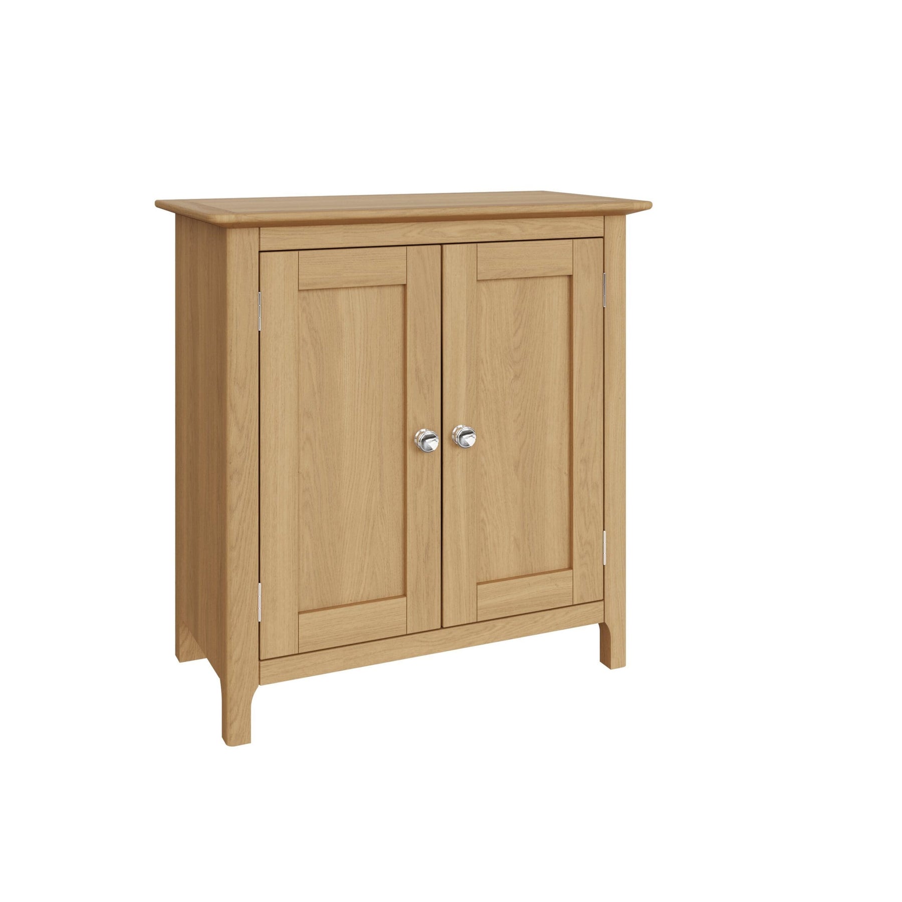 Taberno Oak 2 Door Compact Sideboard Natural Oak