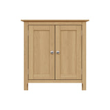 Taberno Oak 2 Door Compact Sideboard Natural Oak