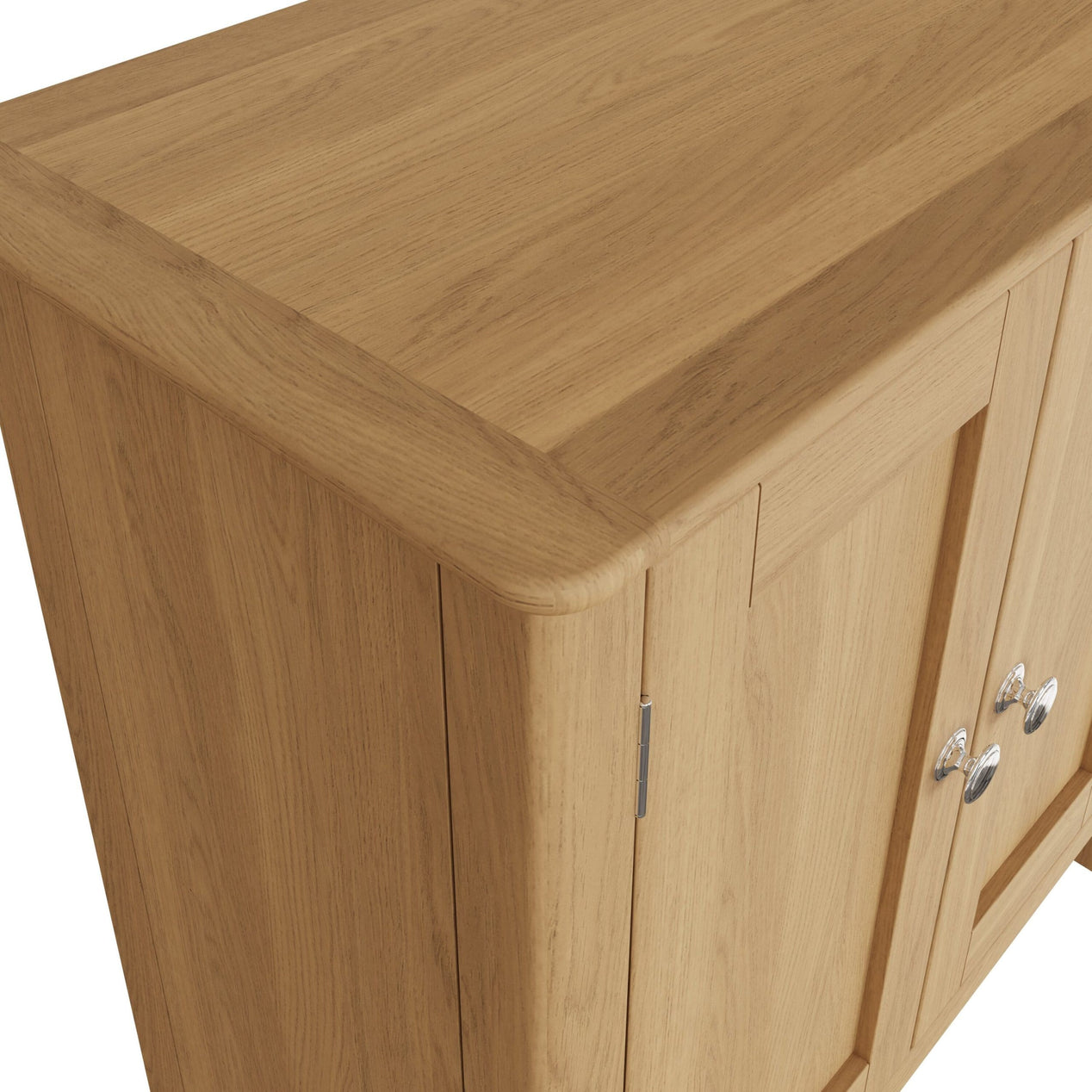 Taberno Oak 2 Door Compact Sideboard Natural Oak