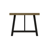 Lowry 2m Dining Table Driftwood Lacquered Solid Reclaimed Pine