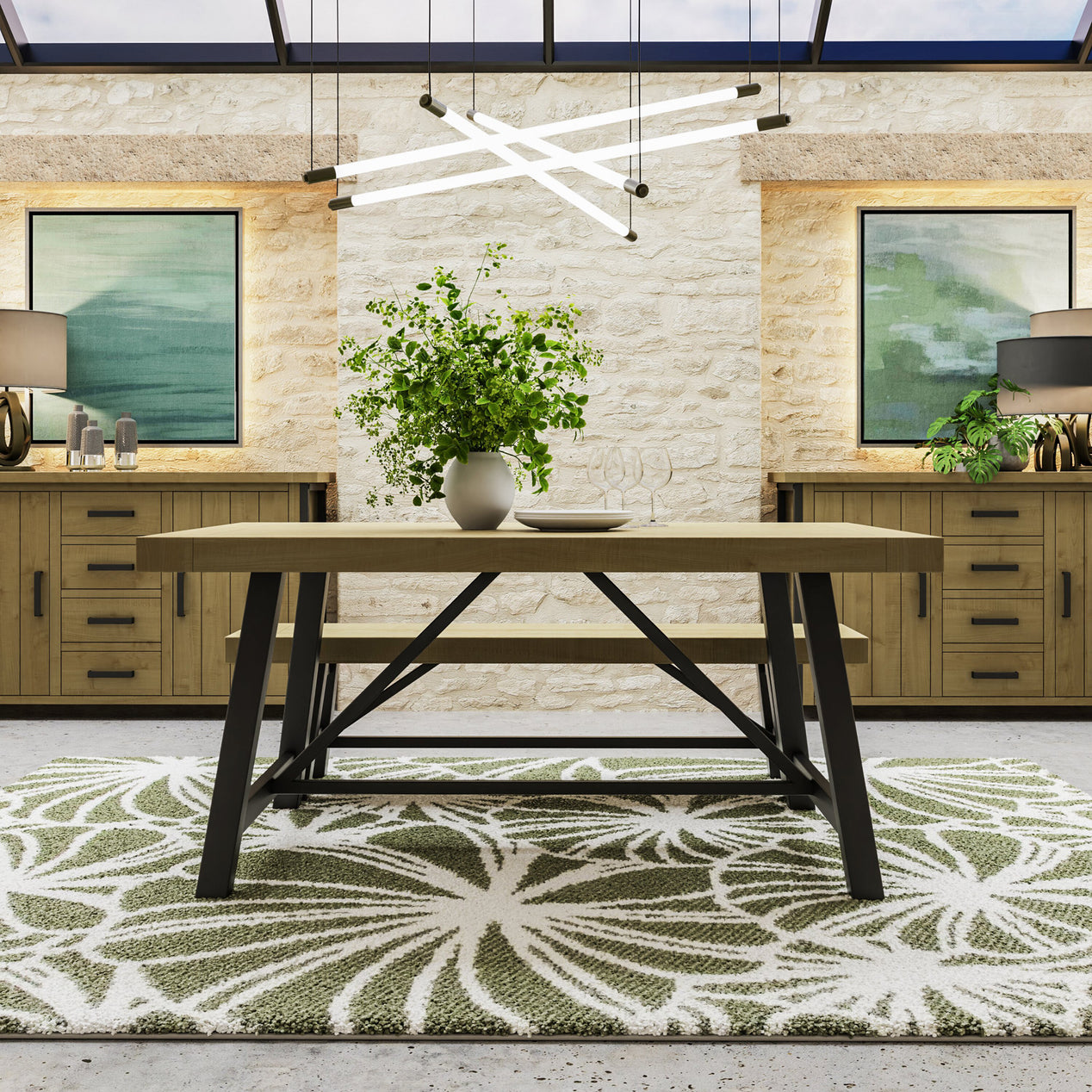 Lowry 1.6m Dining Table Driftwood Lacquered Solid Reclaimed Pine