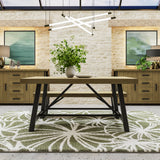 Lowry 1.6m Dining Table Driftwood Lacquered Solid Reclaimed Pine