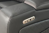 Florence Cinema Sofa Black 3 Seater