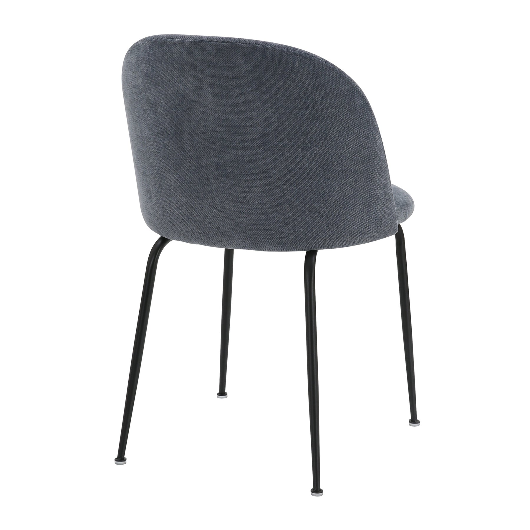 Freya Pack of 2 Steel Blue Fabric Dining Chairs