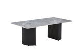 Olympia Ceramic Coffee Table Grey
