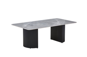 Olympia Ceramic Coffee Table Grey