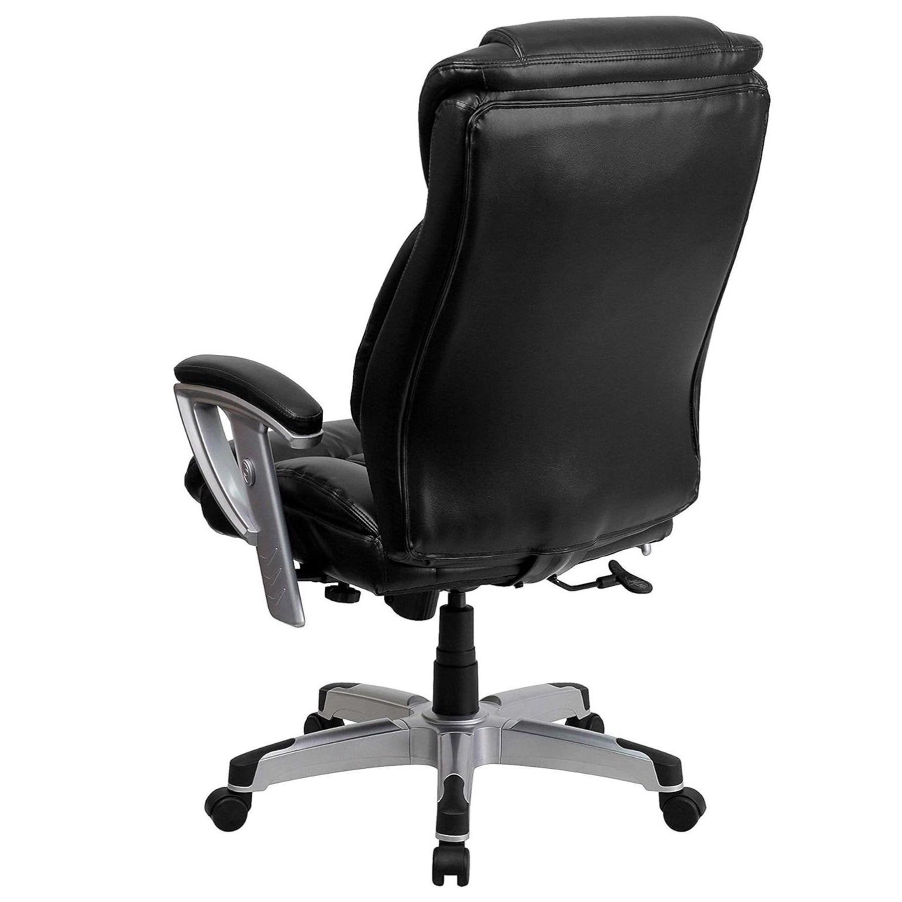 Black Faux Leather High Back Executive Office Chair