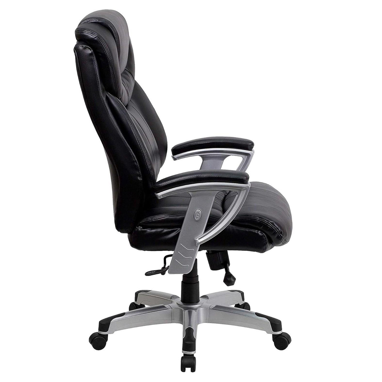 Black Faux Leather High Back Executive Office Chair