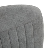 Grace Pack of 4 Grey Fabric Dining Chairs
